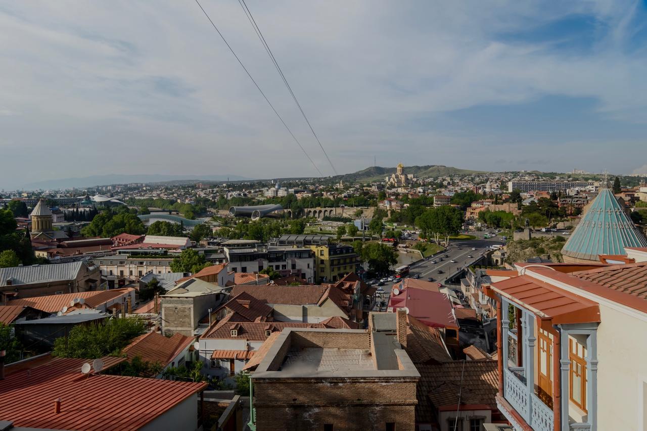 New Apartment With Amazing Views In Old Tbilisi ภายนอก รูปภาพ